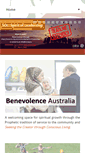 Mobile Screenshot of benevolenceaustralia.org